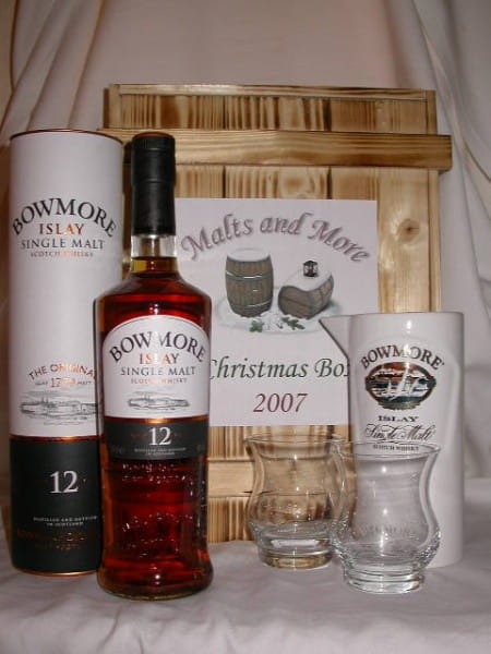 Bowmore Christmas Box inkl. Krug &amp; 2 Gläser