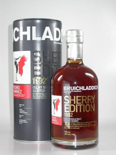 Bruichladdich Sherry Edition 2: Pedro Ximénez 1992/2009 46%vol. 0,7l