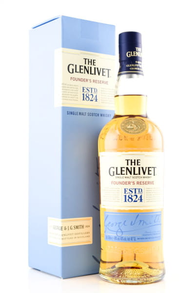 *Glenlivet Founder's Reserve 40%vol. 0,7l - ohne Geschenkpackung 