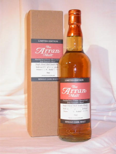 Arran Cream Sherry f. G. Byass Single Cask Btl. 06 57,5%vol.0,7l