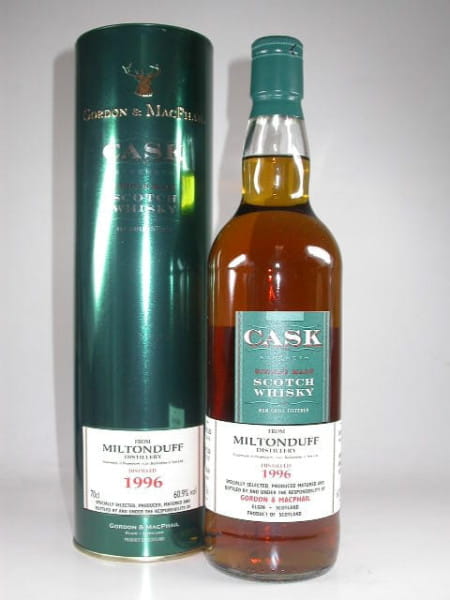 Miltonduff 1996/2007 Refill Sherry Butts Gordon &amp; MacPhail 60,9%vol. 0,7l