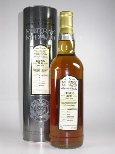 Ledaig five Year Old in 2004 Sherry heavily peated Murray McDavid 46% vol. 0,7l