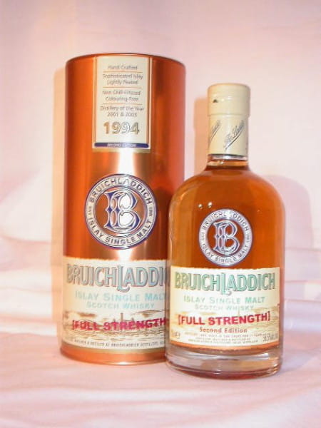 Bruichladdich 1994 Full Strength 2nd Edition 56,5%vol. 0,7l