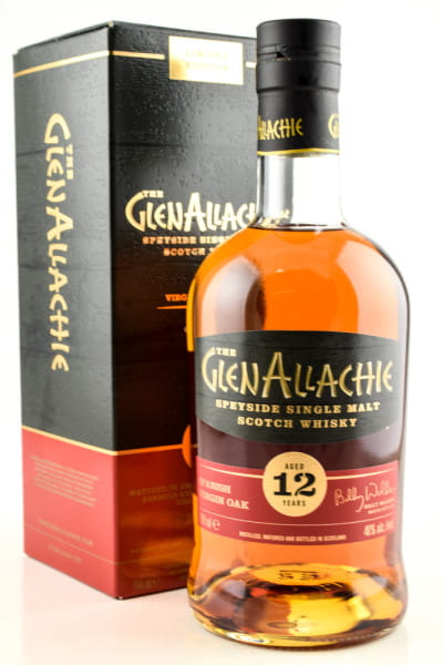 GlenAllachie 12 Jahre Spanish Oak Wood Finish 48%vol. 0,7l