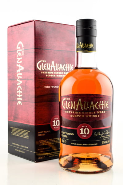 GlenAllachie 10 Jahre Port Wood Finish 48%vol. 0,7l