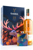 Glenfiddich 18 Jahre 40%vol. 0,7l mit Hip Flask