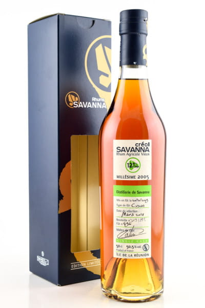 Savanna Créol 2005/2018 Single Cask exCognac 50,5%vol. 0,5l