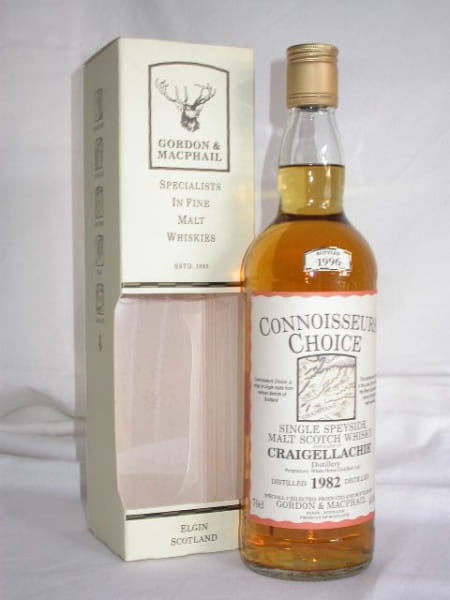 Craigellachie 82/96 Gordon&amp;MacPhail Connoisseurs Ch 40%vol. 0,7l