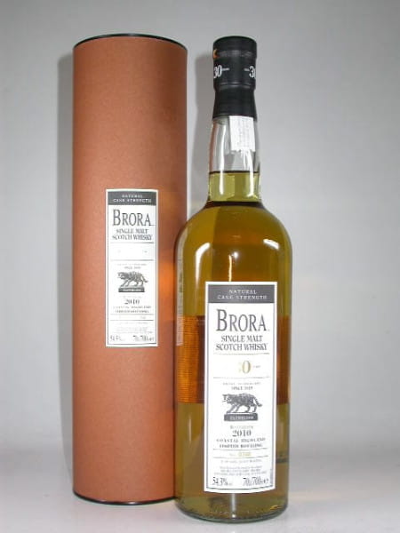 Brora 30 Year Old Bottled 2010 Natural Cask Strength 54.3% vol. 0,7l