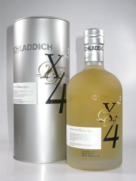 Bruichladdich X4 +3 Jahre Quadruple Distilled 63,5%vol. 0,7l