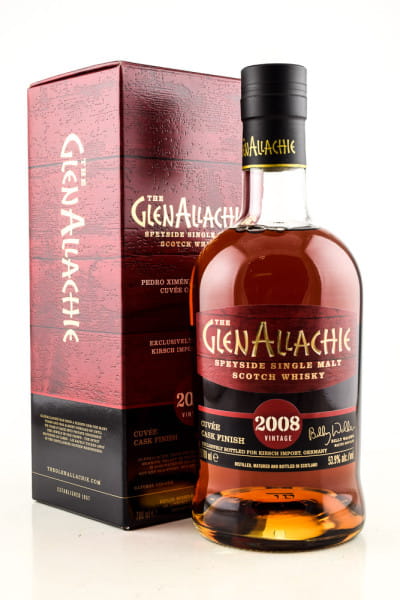 GlenAllachie 2008/2020 Pedro Ximénez & Pinot Noir Cuvée Cask Finish 53,9%vol. 0,7l