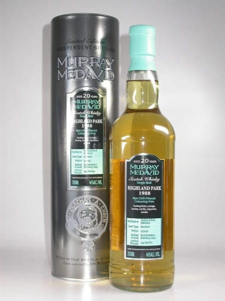 Highland Park 1988/2008 Bourbon Murray McDavid 46%vol. 0,7l