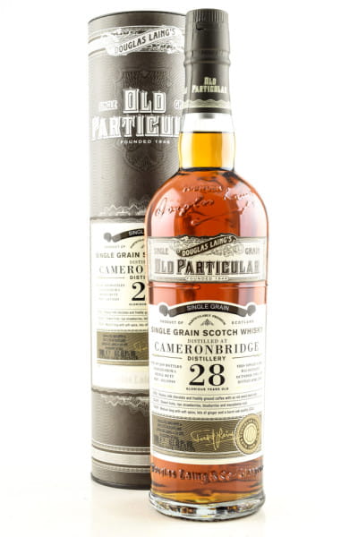 Cameronbridge 28 Jahre Refill Hogshead 1991/2020 Refill Butt Douglas Laing "Old Particular" 49,9%vol. 0,7l