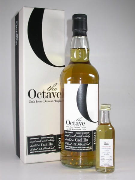 Caol Ila 1981/2012 Octave Cask f. Malts and More Duncan Taylor 52.9% vol. Sample 0.05l