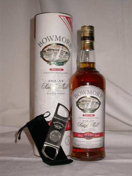 Bowmore Dusk Claret Bordeaux Finish 50%vol. 0,7l &amp; Cigar-Cutter