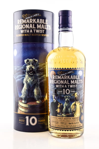 Remarkable Regional Malts with a Twist 10 Jahre Douglas Laing 48%vol. 0,7l