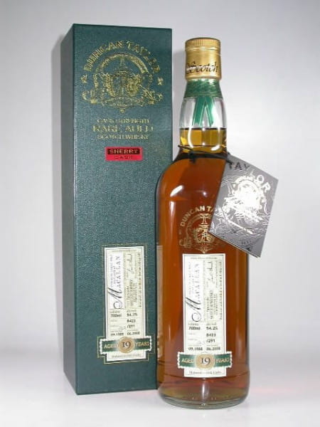 Macallan 19 Jahre 1988/2008 Rare Auld Duncan Taylor 54,2%vol. 0,7l