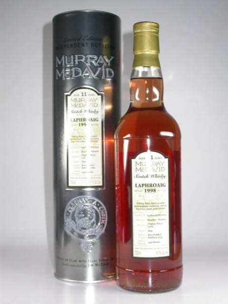 Laphroaig 1998/2009 Bourbon/Pomerol Murray McDavid 46%vol. 0,7l