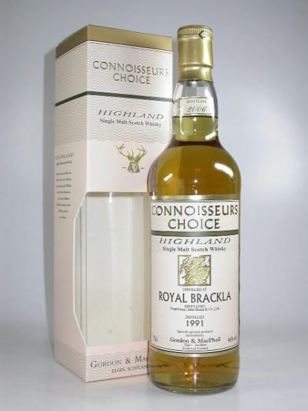 Royal Brackla 1991/2006 Gordon &amp; MacPhail Connoisseurs Ch. 46%vol. 0,7l