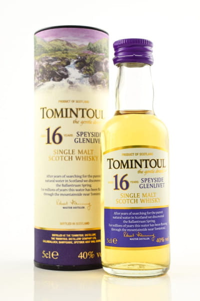 Tomintoul 16 Jahre 40%vol. 0,05l