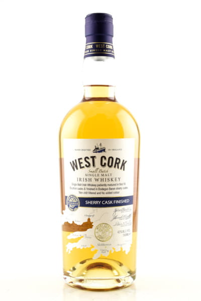 West Cork Sherry Cask Finished 43%vol. 0,7l