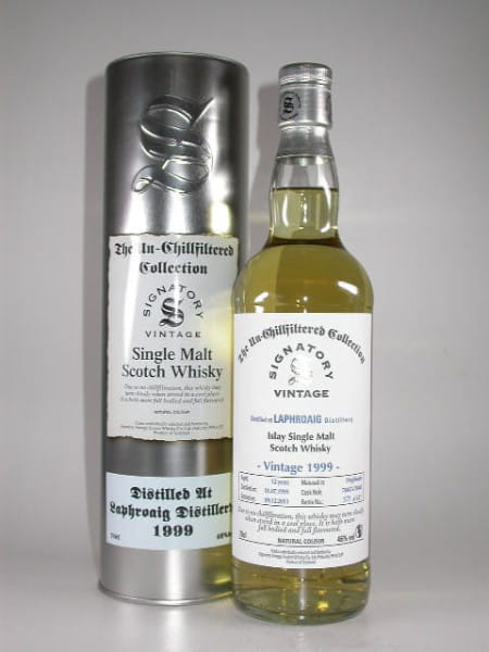 Laphroaig 12 Year Old 1999/2011 Un-chillfiltered Signatory 46% vol. 0,7l