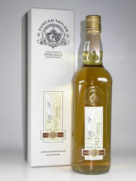 Glen Scotia 18 Jahre 1991/2010 Rare Auld Duncan Taylor 57,6%vol. 0,7l