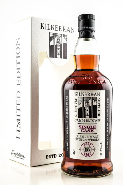 Kilkerran 15 Jahre Single Cask 51,5%vol. 0,7l