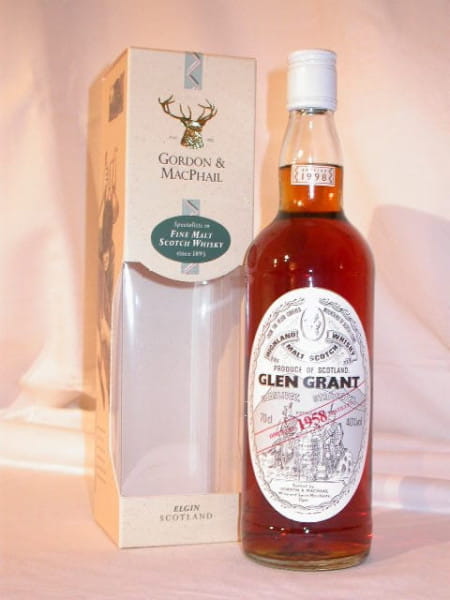 Glen Grant 1958/1998 Gordon &amp; MacPhail 40%vol. 0,7l