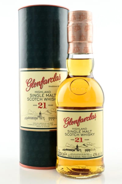 Glenfarclas 21 Jahre 43%vol. 0,2l