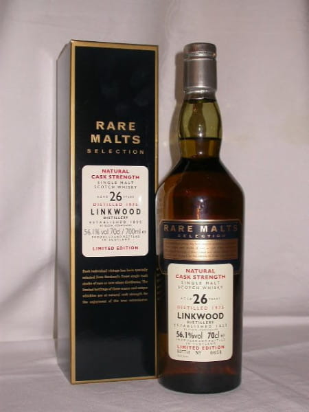 *Linkwood 26 Jahre 1975/2002 Rare Malts 56,1%vol. 0,7l