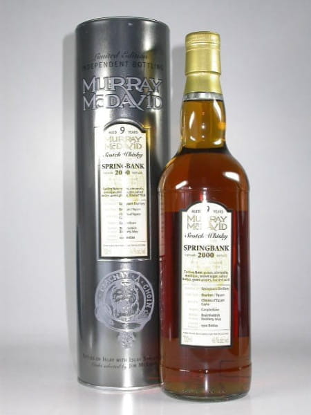 Springbank 2000/2009 Bourbon/Yquem Murray McDavid 46%vol. 0,7l