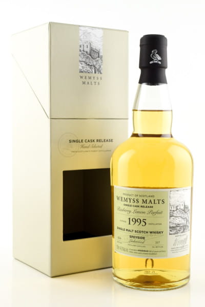 "Rasberry Lemon Parfait" 1995/2018 Single Hogshead Linkwood Wemyss Malts 46%vol. 0,7l