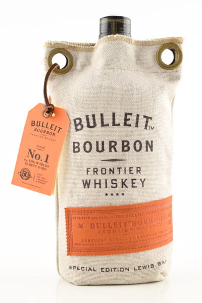 Bulleit Bourbon 45%vol. 0,7l im Lewis Bag