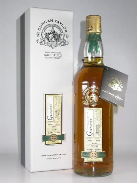 Glenlivet 22 Jahre 1987/2010 Rare Auld Duncan Taylor 56,1%vol. 0,7l