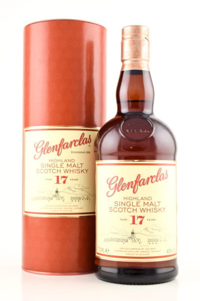 *Glenfarclas 17 Jahre 43%vol. 0,7l - ohne Geschenkdose