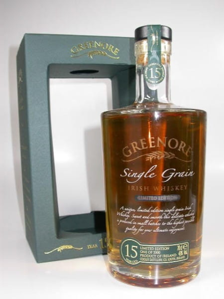 Greenore 15 Jahre Single Grain 43%vol. 0,7l