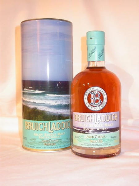 Bruichladdich WAVES 7 Jahre 46%vol. 0,7l (altes Design)