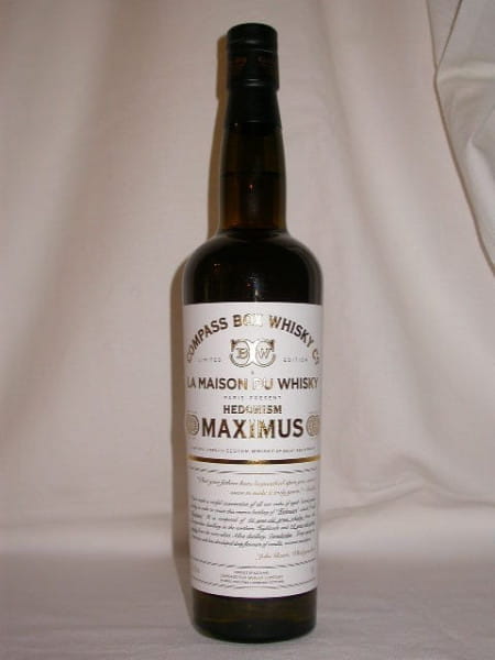 Hedonism Maximus &quot;La Maison du Whisky&quot; Compass Box 50,1%vol. 0,7l