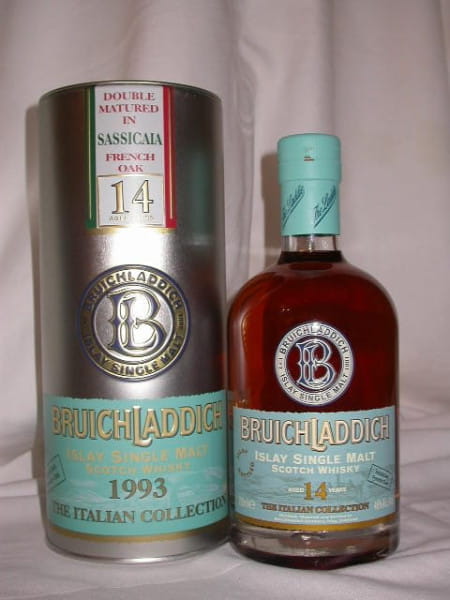 Bruichladdich Italian Coll. 1993 Sassicaia French Oak46%vol.0,7l