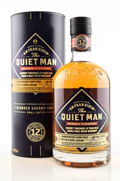 The Quiet Man 12 Jahre Oloroso Sherry Finish 46%vol. 0,7l