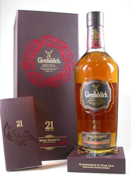 Glenfiddich 21 Jahre Gran Reserva Rum Cask Finish 40%vol. 0,7l