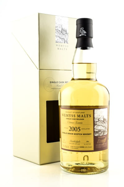 "Citrus Scents" 2005 Single Bourbon Barrel Strathclyde Wemyss Malts 46%vol. 0,7l