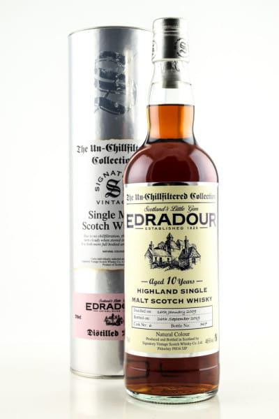 Edradour 10 Jahre 2009/2019 Single Cask #6 Signatory 46%vol. 0,7l