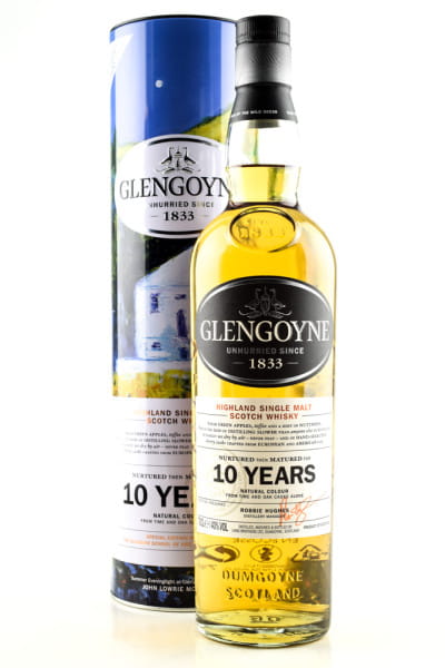 Glengoyne 10 Jahre 40%vol. 0,7l - Motivdose mit Poster