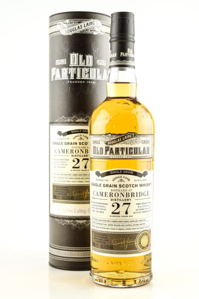 Cameronbridge 27 Jahre Refill Hogshead 1991/2019 Douglas Laing "Old Particular" 51,5%vol. 0,7l