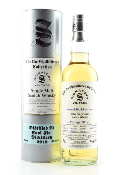 Caol Ila 9 Jahre 2012/2022 Hogsheads #319465 & #319470 Un-Chillfiltered Signatory 46%vol. 0,7l