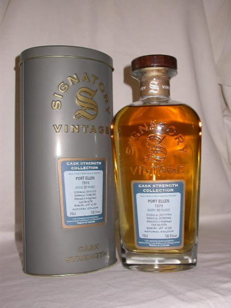 Port Ellen 1974/2005 Signatory Cask strength Coll. 58,5%vol. 0,7l