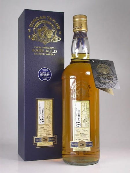 Bowmore 26 Jahre 1982/2009 Rare Auld Duncan Taylor 53,8%vol. 0,7l