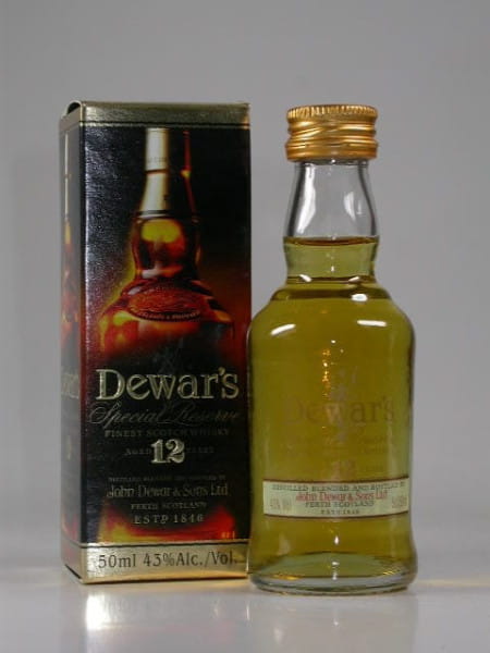 Dewar&#039;s 12 Jahre Special Reserve 43%vol. 0,05l